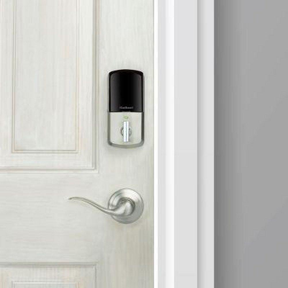 Kwikset Satin Nickel Deadbolt Lock 