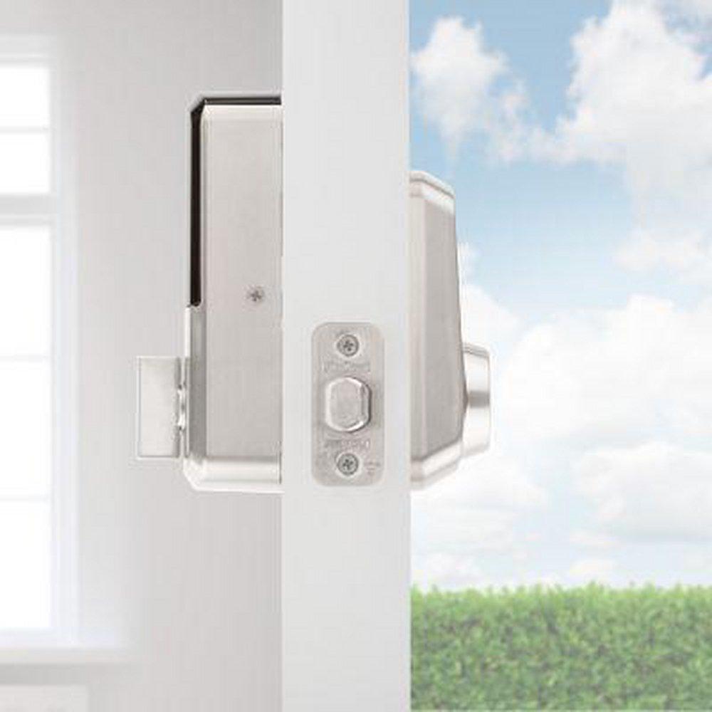 Kwikset Satin Nickel Deadbolt Lock 