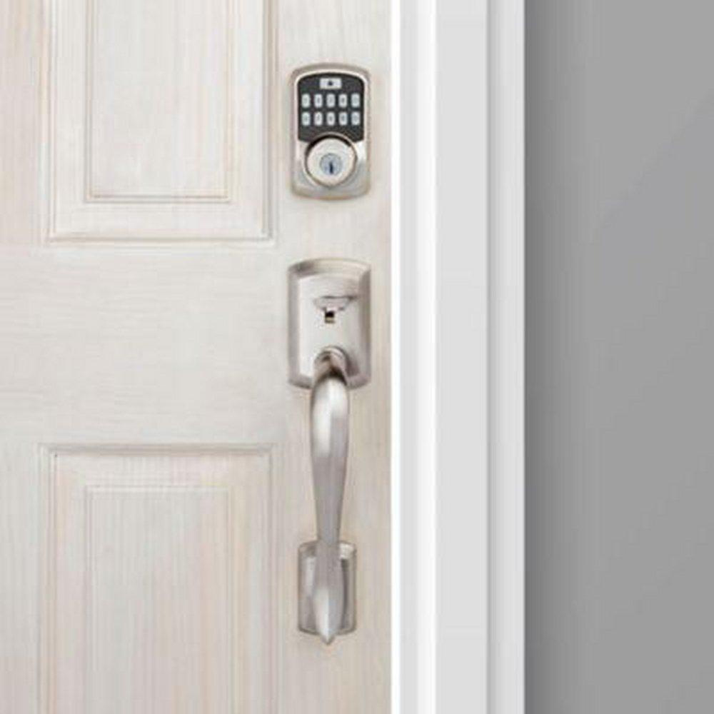 Kwikset Satin Nickel Deadbolt Lock 