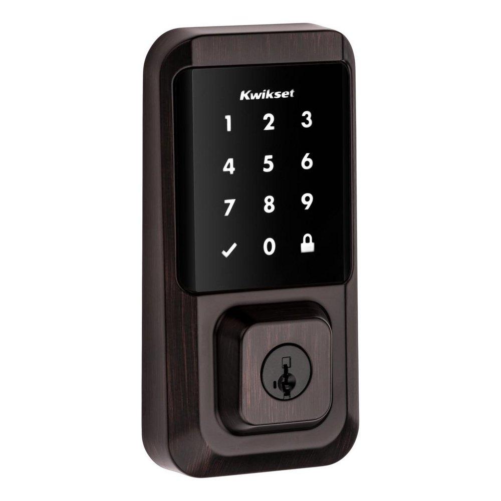 Kwikset Venetian Bronze Deadbolt Lock 