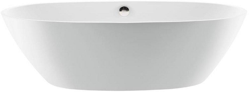 ALISSA 62X32 SOAKER WITHOUT PEDESTAL BASE IN MATTE WHITE 