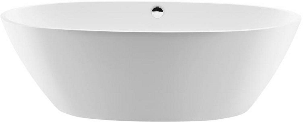 ALISSA 61X36 SOAKER WITHOUT PEDESTAL BASE IN GLOSS WHITE 