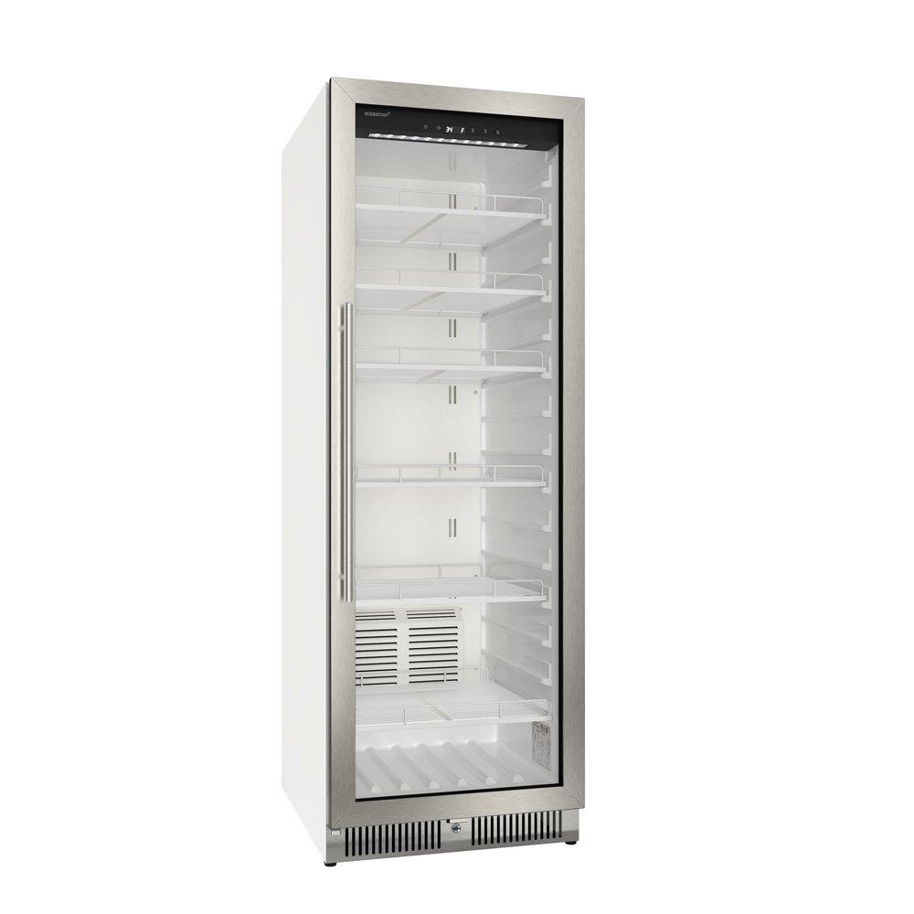 Edgestar Stainless Steel/White Built-In Beverage Cooler in Stainless Steel 