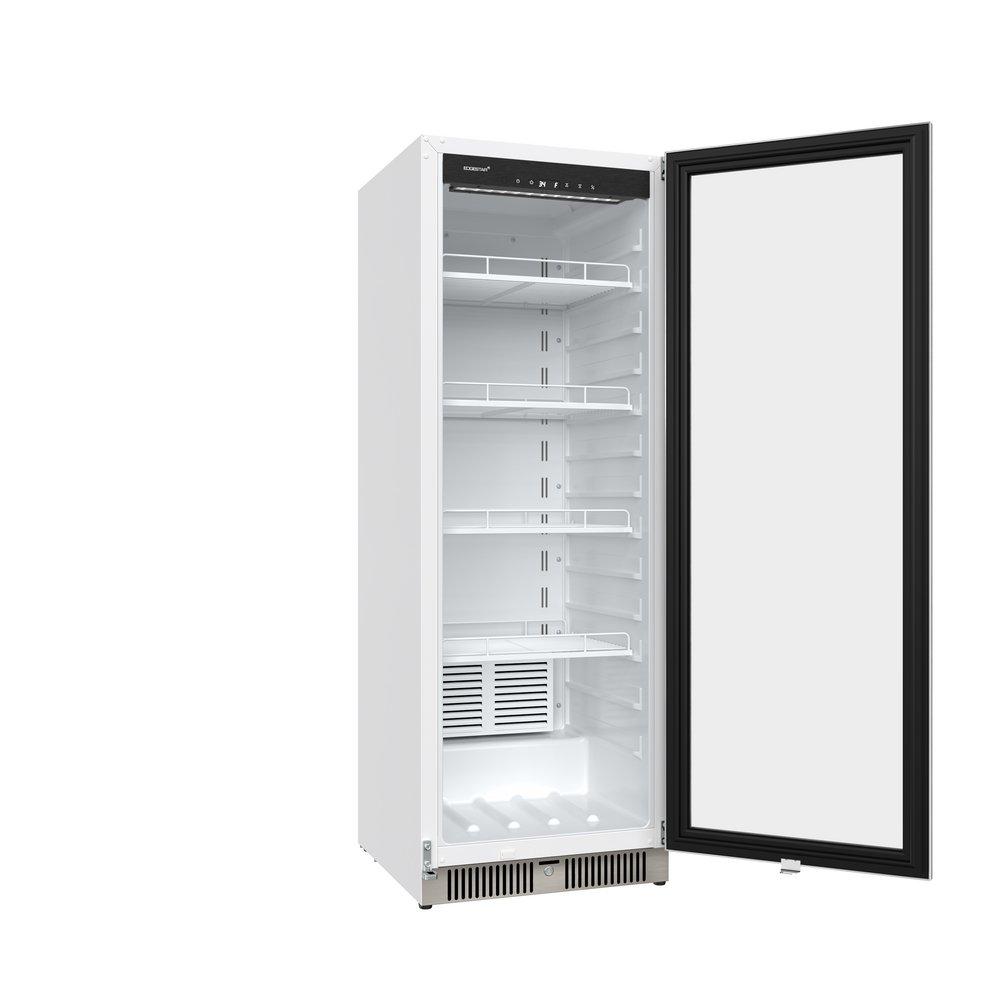 Edgestar Stainless Steel/White Built-In Beverage Cooler in Stainless Steel 