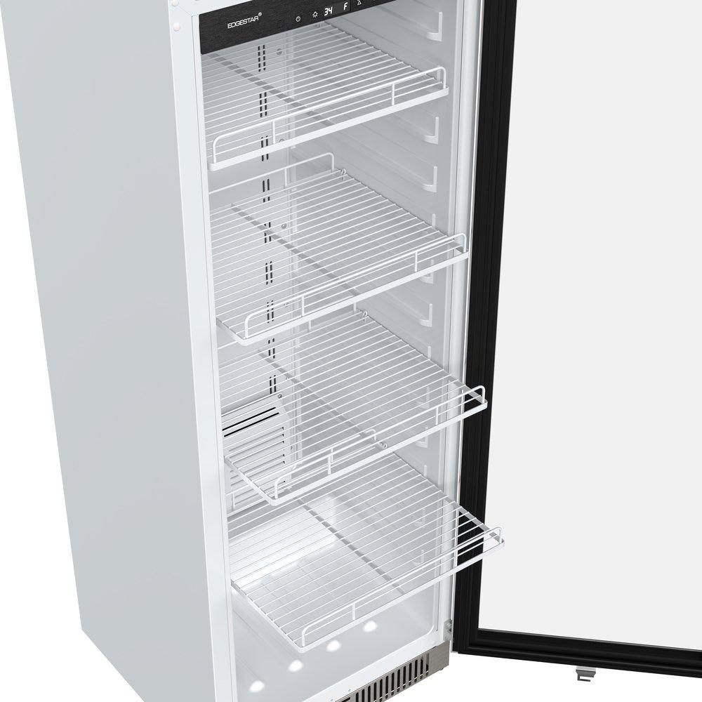 Edgestar Stainless Steel/White Built-In Beverage Cooler in Stainless Steel 