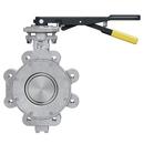 FNW&reg; Carbon Steel and Stainless Steel Lug MRTFE Lever Handle Butterfly Valve 