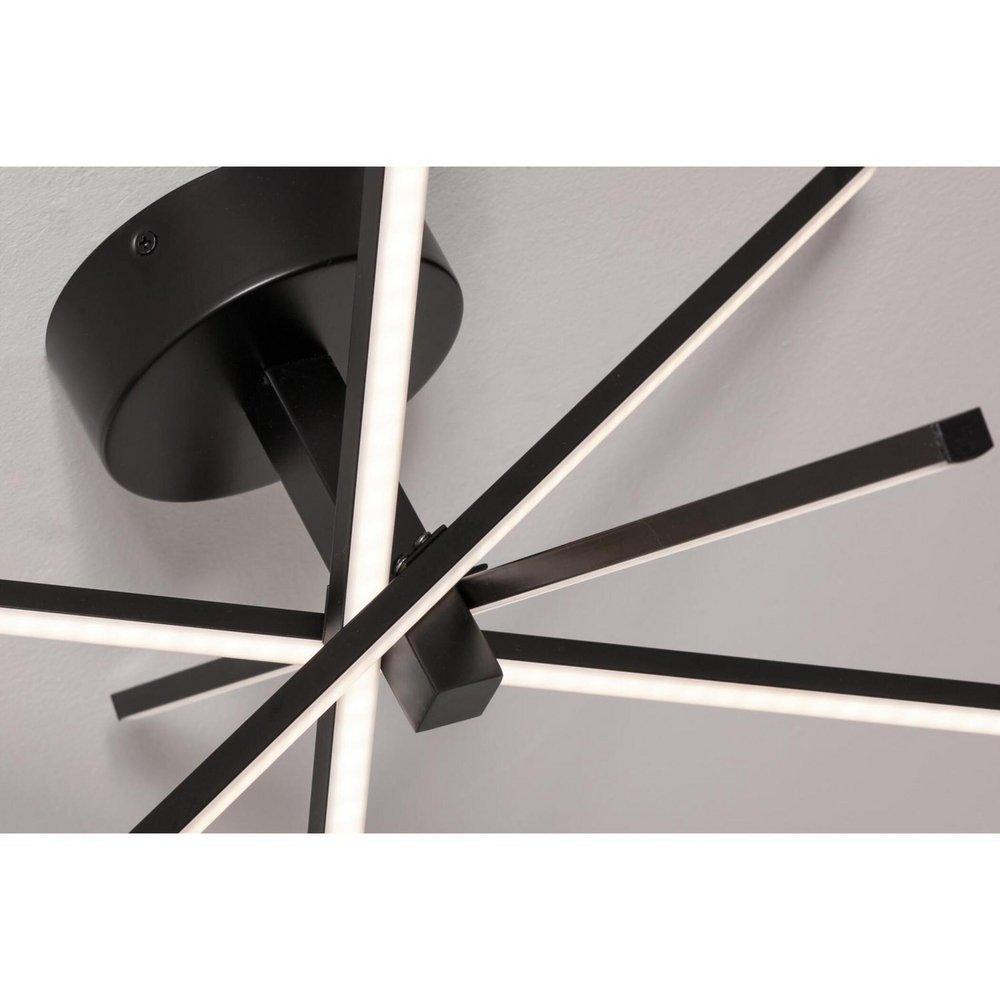 AFX Polished Chrome 26W 1-Light Integrated LED Semi-Flush Mount Ceiling Fixture 