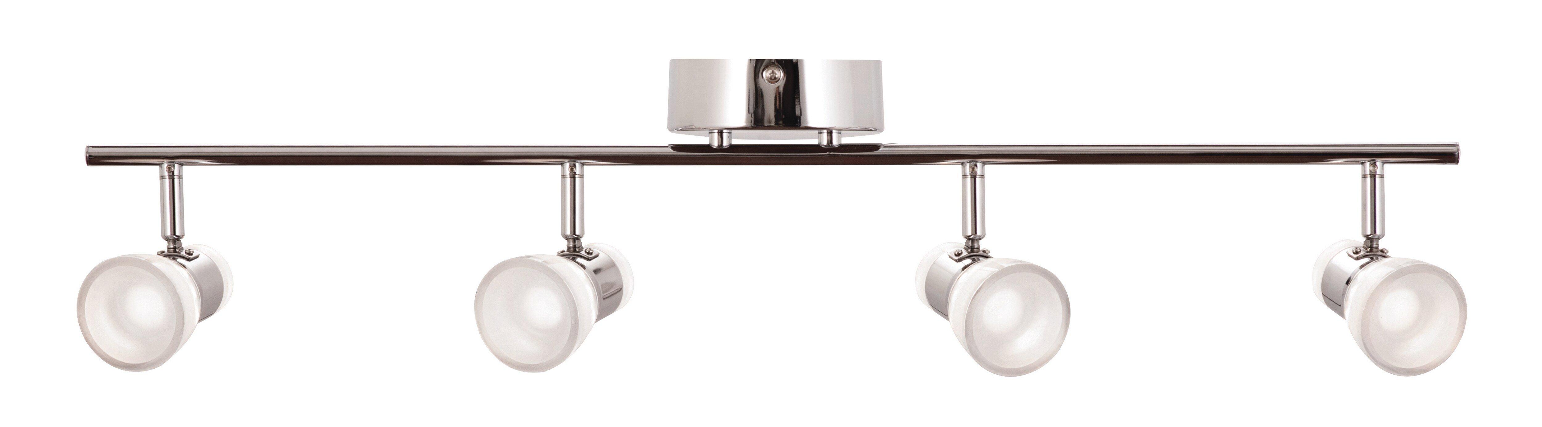 AFX Chrome 27W 4-Light LED 1662 Lumen Track Lighting 