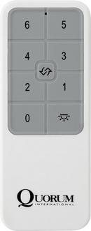 Quorum International White DC Motor Hand Held Remote Control 