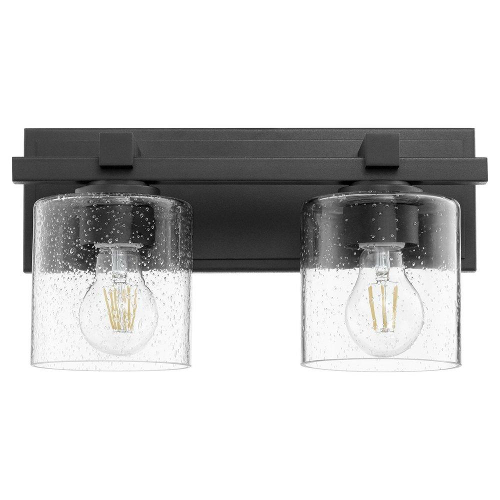 Quorum International Noir 100W 2-Light Medium E-26 Vanity Fixture 