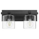 Quorum International Noir 100W 2-Light Medium E-26 Vanity Fixture 