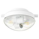 12W 2-Light Medium E-26 LED Ceiling Fan Light in Studio White