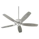 Quorum International Satin Nickel 55W Ceiling 5-Blade Fan 