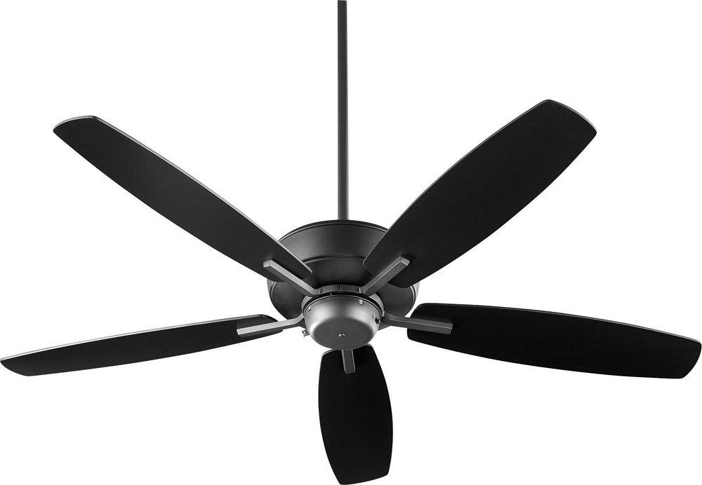 Quorum International Noir 66W 5-Blade Ceiling Fan 