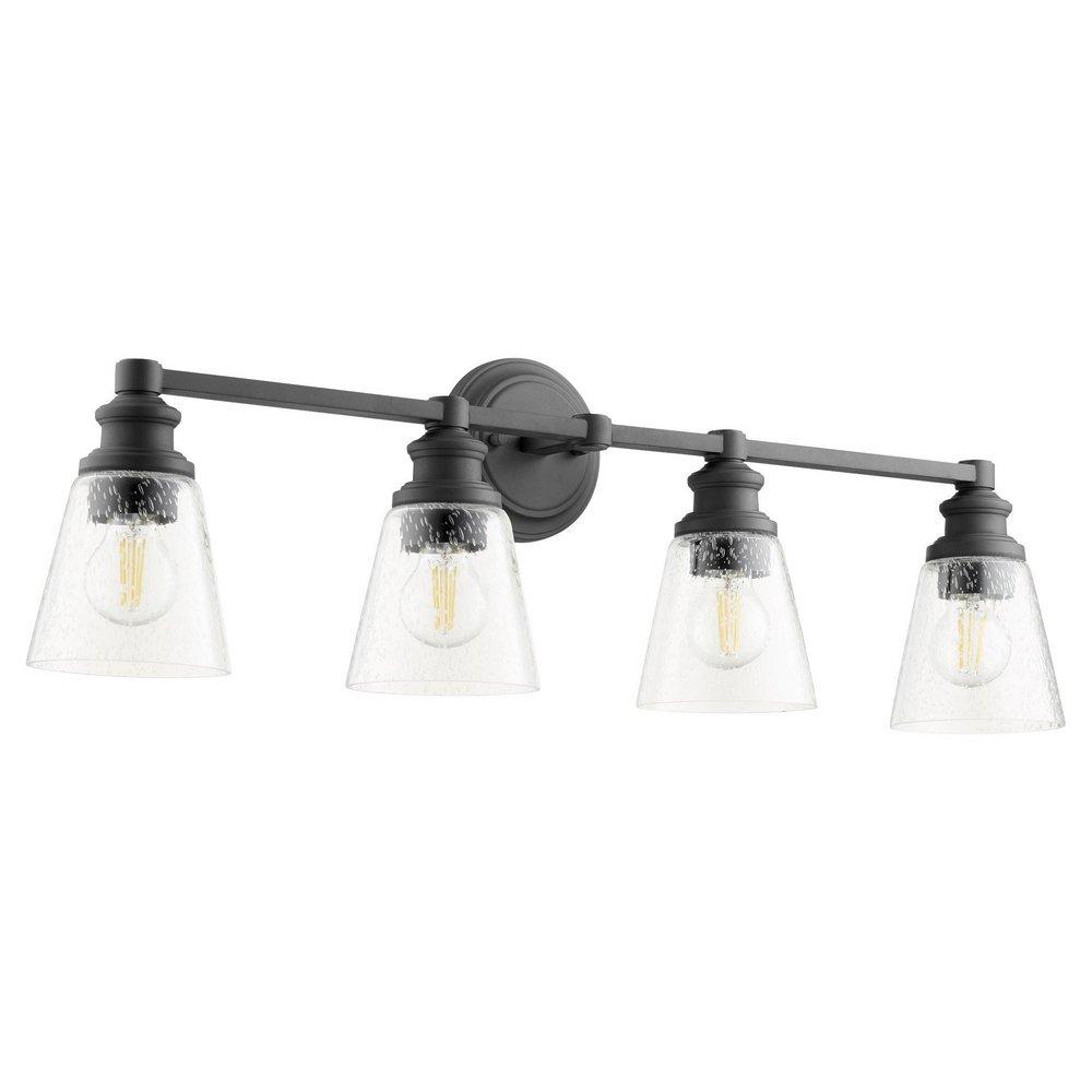 Quorum International Noir 100W 4-Light Medium E-26 Vanity Fixture 