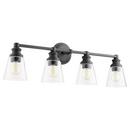 Quorum International Noir 100W 4-Light Medium E-26 Vanity Fixture 