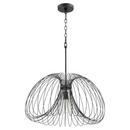Quorum International Noir 100W 1-Light Medium E-26 Incandescent Pendant 
