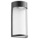 11W 1-Light Array LED Outdoor Wall Sconce in Noir