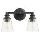 Quorum International Noir 100W 2-Light Medium E-26 Wall Sconce 