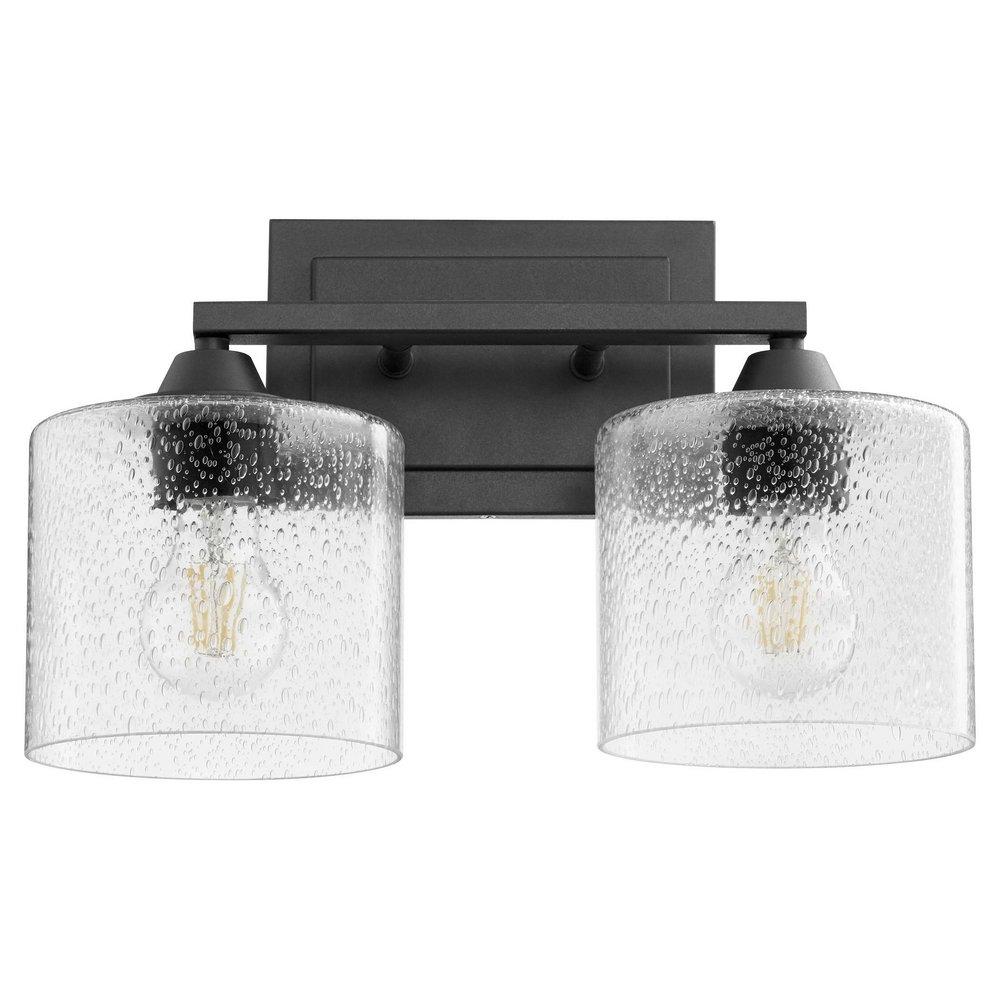 Quorum International Noir 100W 2-Light Medium E-26 Vanity Fixture 
