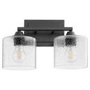 Quorum International Noir 100W 2-Light Medium E-26 Vanity Fixture 