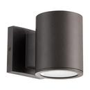 6W 1-Light Array LED Outdoor Wall Sconce in Oiled Bronze