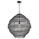 Quorum International Charcoal 60W 1-Light Medium E-26 Incandescent Pendant Light 