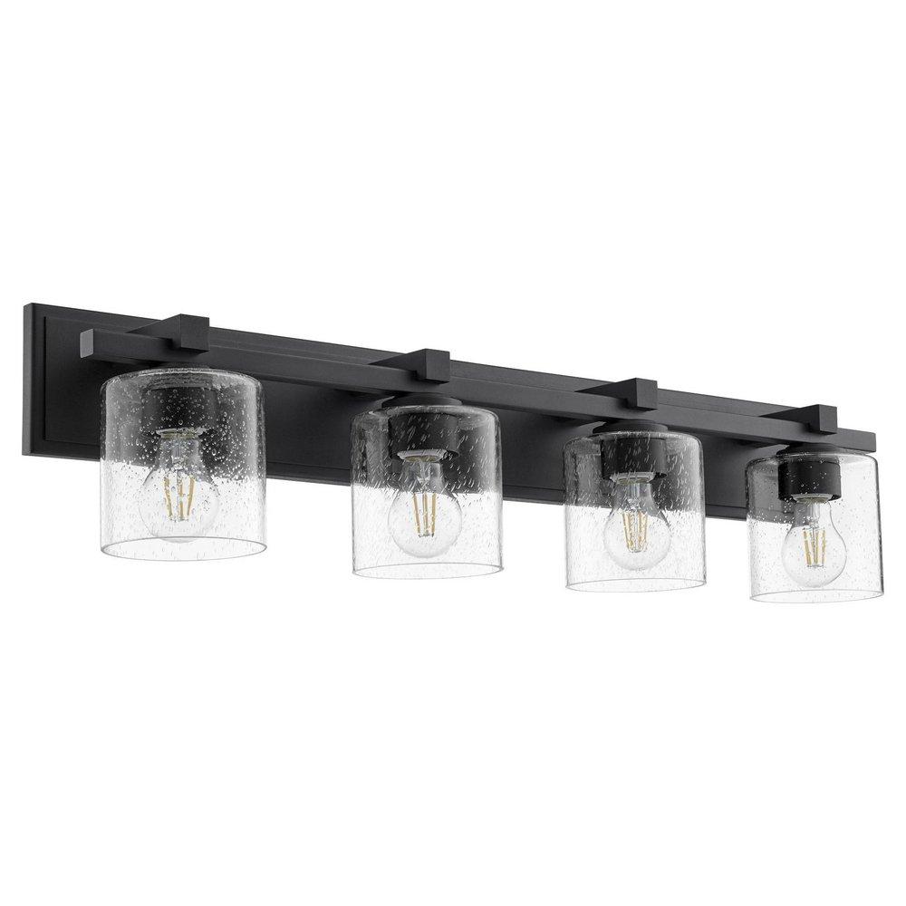 Quorum International Noir 100W 4-Light Medium E-26 Vanity Fixture 