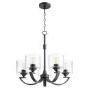 Quorum International Noir 60W 5-Light Medium E-26 Incandescent Chandelier 
