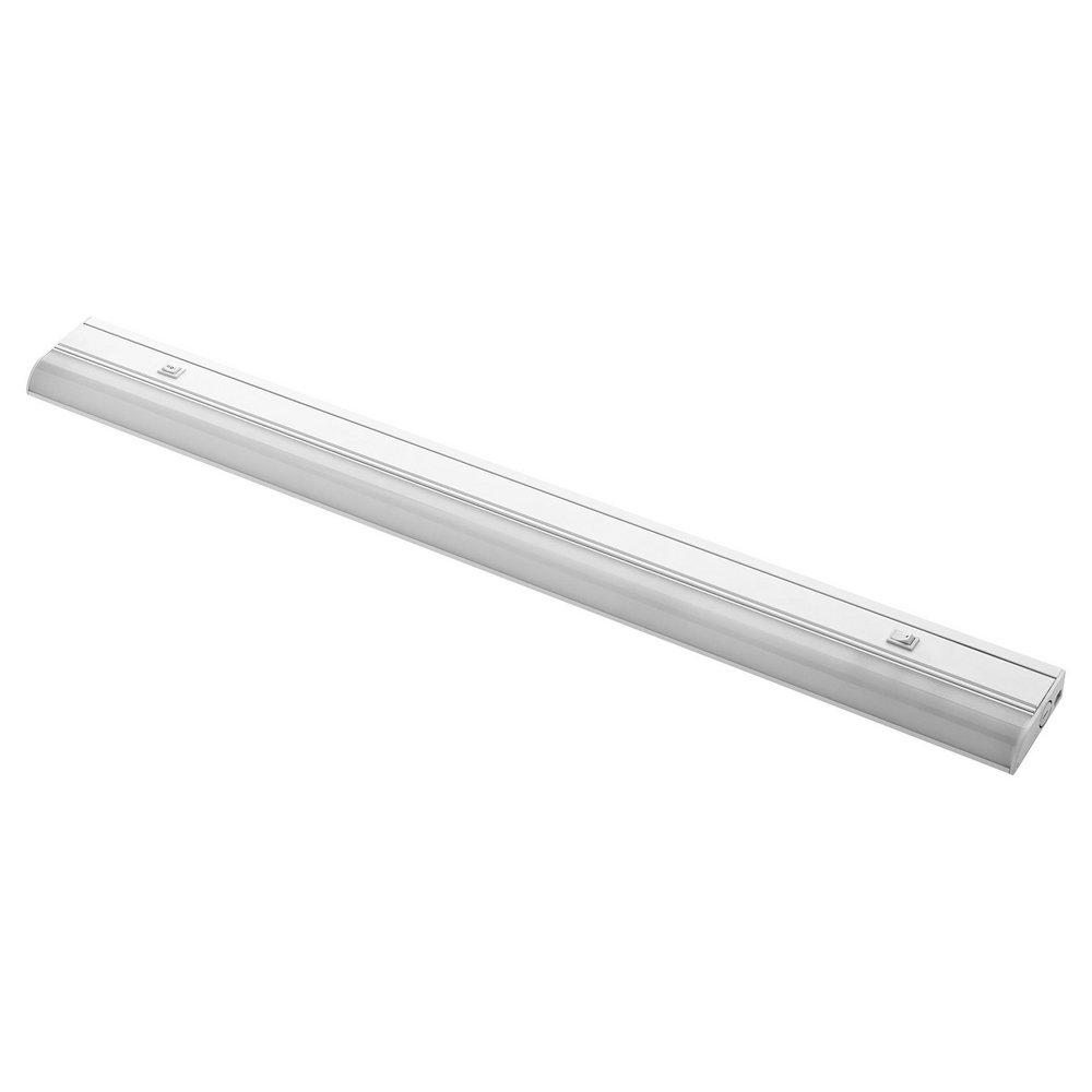 Quorum International Matte White 13W 1-Light Array LED Under Cabinet Lighting in Matte White 