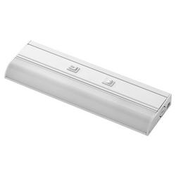 12 in. 5W 1-Light Array LED Under Cabinet Lighting in Matte White