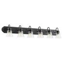 Quorum International Noir 100W 6-Light Medium E-26 Vanity Fixture 