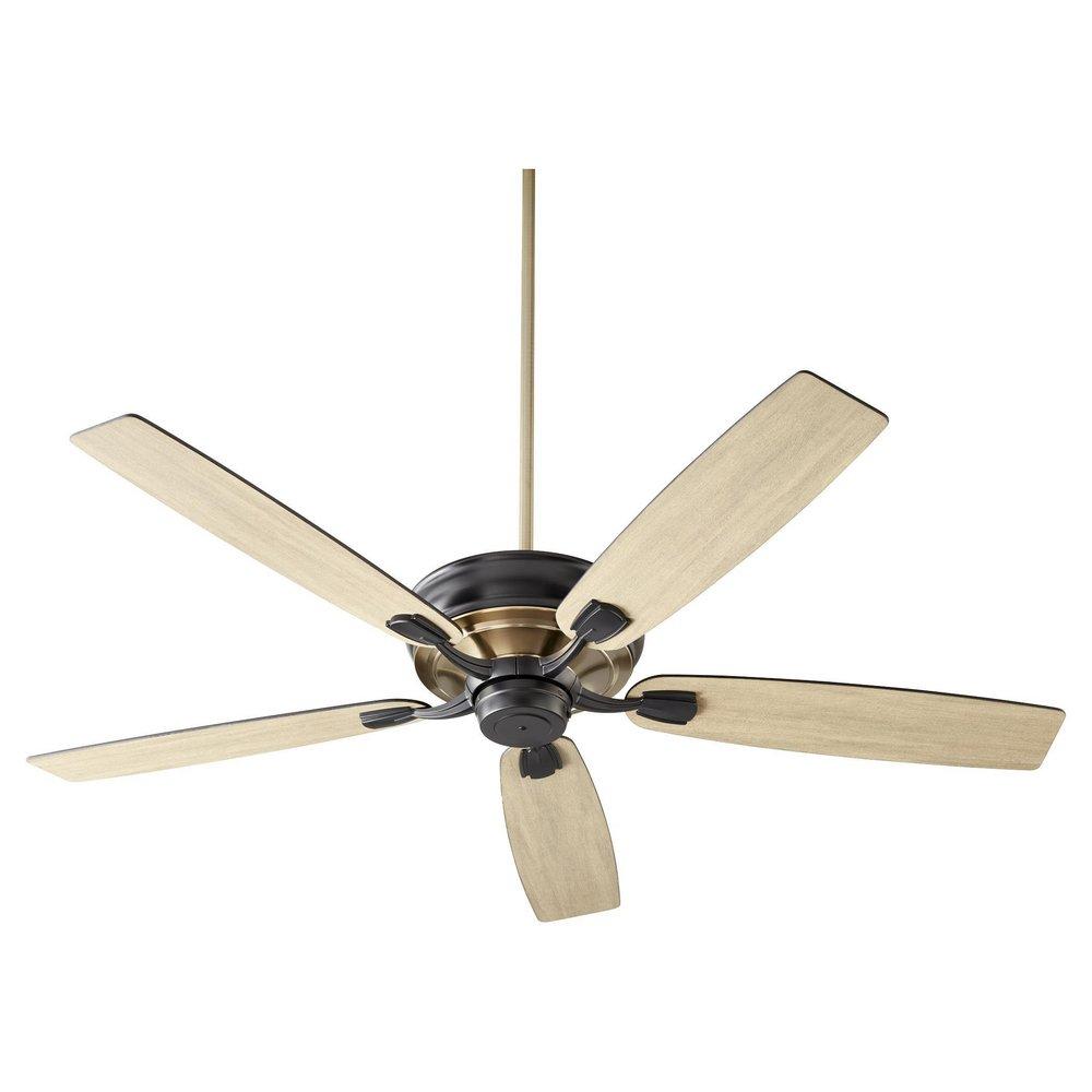 Quorum International Noir 33W Ceiling 5-Blade Fan 