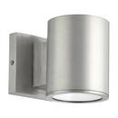 Quorum International Brushed Aluminum 6W 1-Light Array LED Outdoor Wall Sconce 