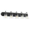 Quorum International Noir 100W 5-Light Medium E-26 Vanity Fixture 
