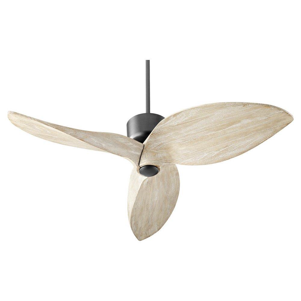Quorum International Noir 30W 3-Blade Ceiling Fan 