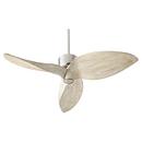 Quorum International Satin Nickel 30W 3-Blade Ceiling Fan 