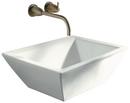 1-Bowl Vessels Lavatory Sink in White