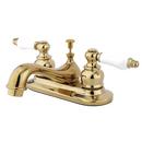 Restoration Centerset Bathroom Faucet - Free Metal Pop-Up Drain Assembly with purchase