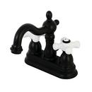 Heritage 1.2 GPM Centerset Bathroom Faucet with Cross Handles and Pop-Up Drain Assembly