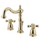 Heritage 1.2 GPM Widespread Bathroom Faucet with Pop-Up Drain Assembly - Includes Ceramic Disc Valve 