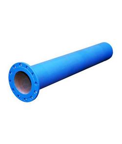 4 in. x 2 ft. x 0.32 in. Flanged x Plain End 250# Epoxy Ductile Iron Pipe