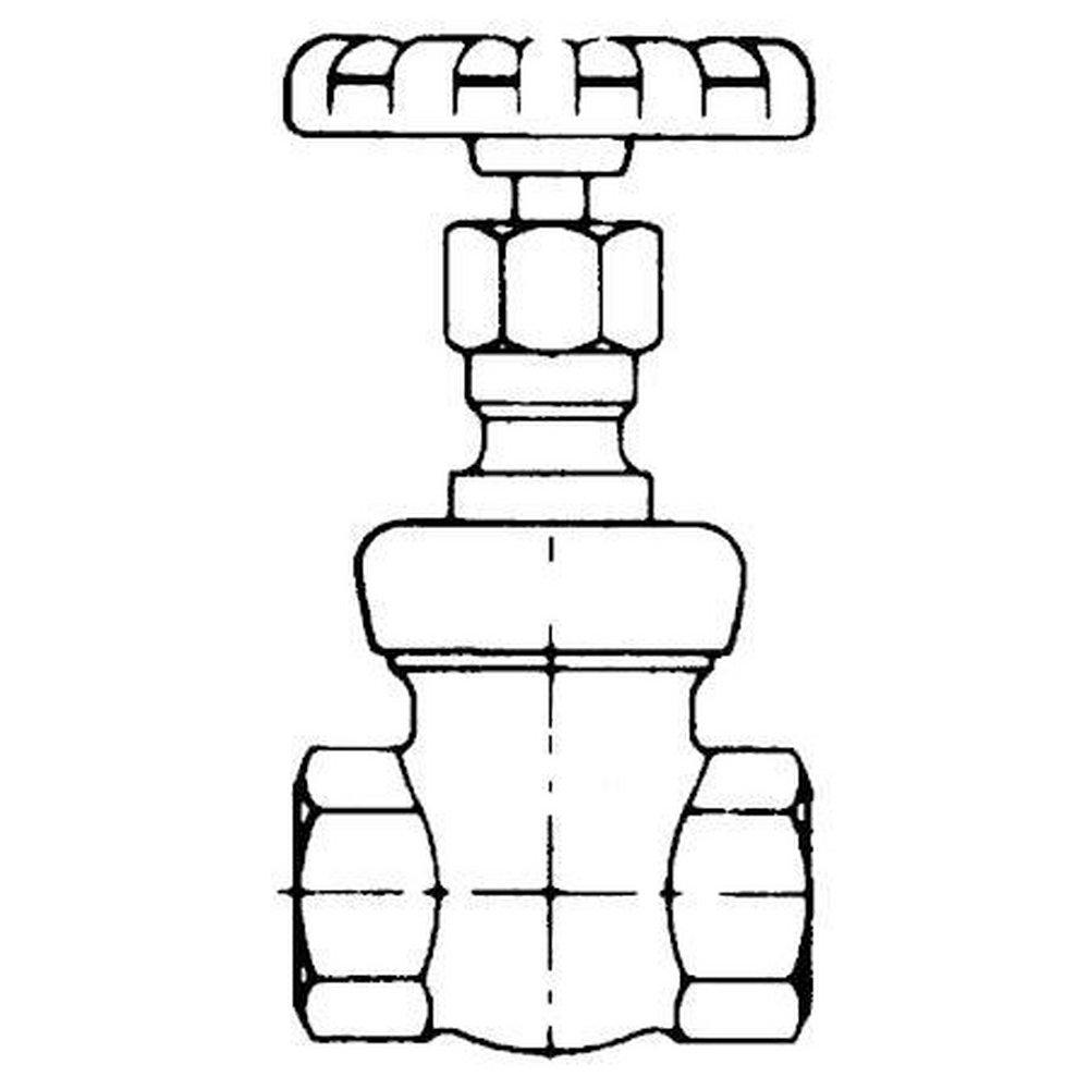 Crane Valve/Crane Energy Flow Sol Bronze Threaded Gate Valve 
