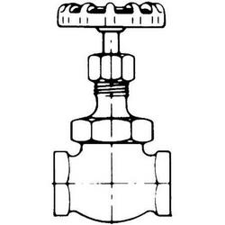 1/2 in. Bronze Threaded Globe Valve