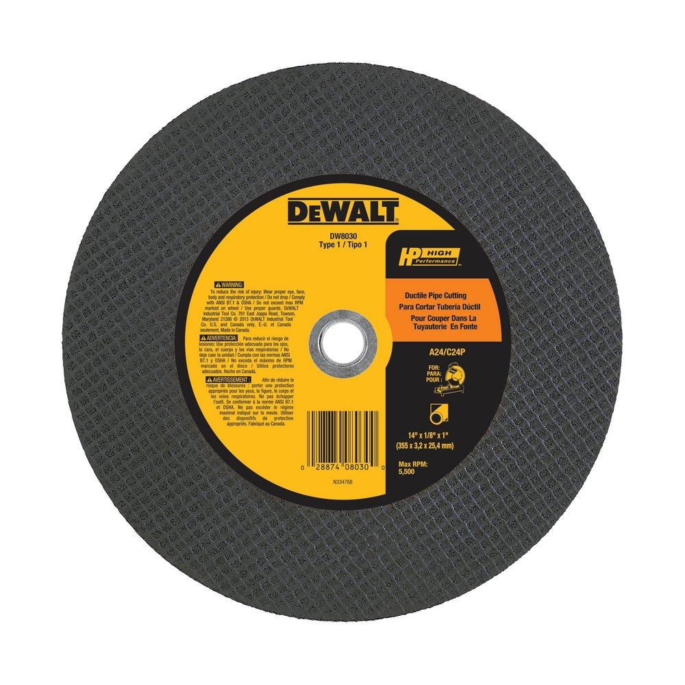 DEWALT High Speed Cutting Wheel 