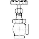 1 in. Threaded Hand Wheel Handle Angle Supply Stop Valve