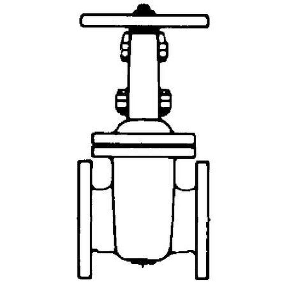 Crane Valve/Crane Energy Flow Sol Cast Iron Conventional Port Flanged Gate Valve 