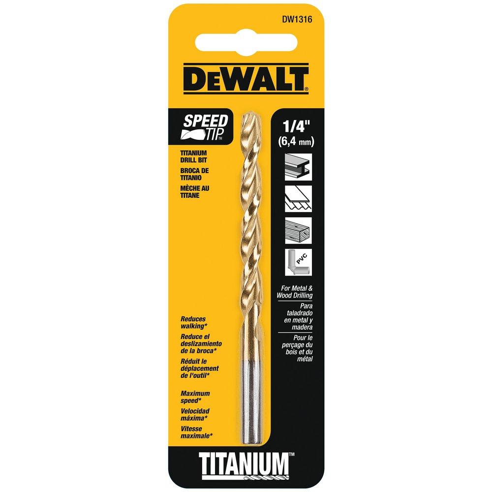 DEWALT 1/16 x 1/16 in. Round Twist 2 Piece 