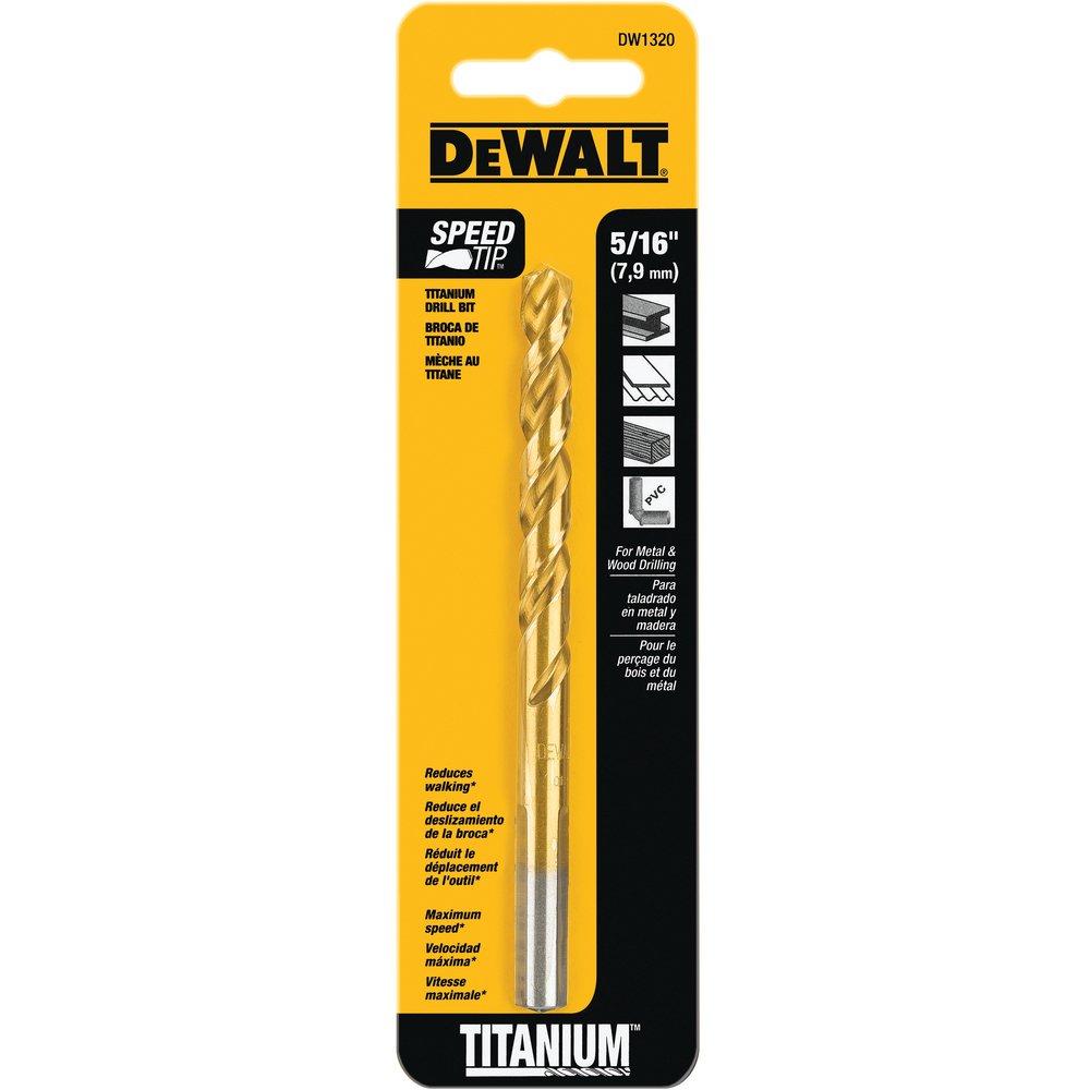 DEWALT 1/16 x 1/16 in. Round Twist 2 Piece 