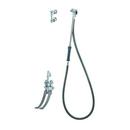 T&S Brass Chrome Plated No Handle Wall Mount Service Faucet 